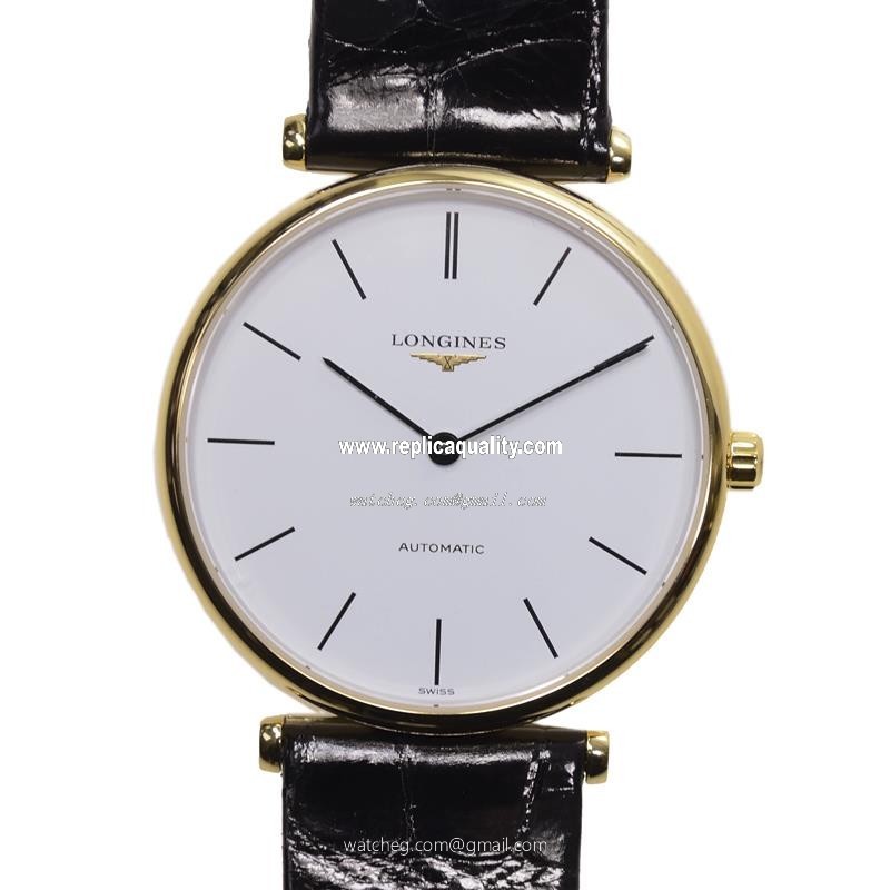 Longines LA GRANDE L4.708.2.12.2 Automatic PVD Gold White