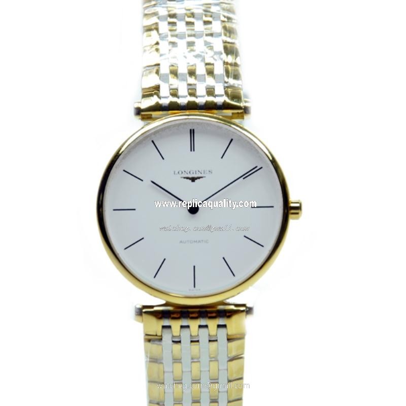 Longines LA GRANDE L4.708.2.12.7 Automatic 18kt Yellow Gold White