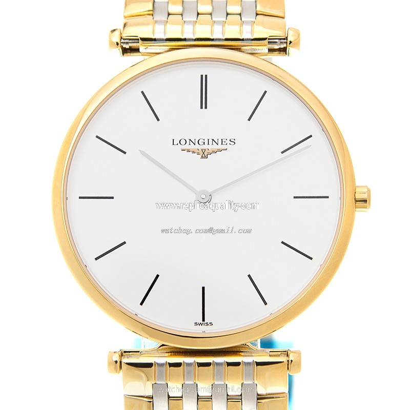 Longines LA GRANDE L4.709.2.12.7 Quartz PVD Gold White