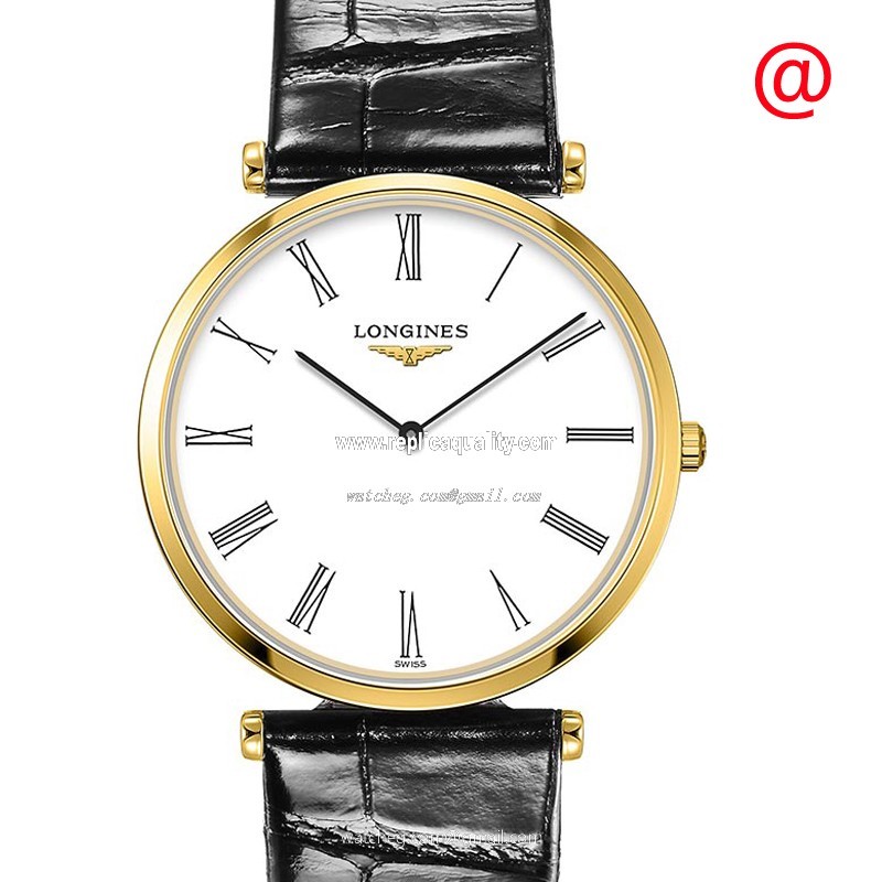Longines LA GRANDE L4.709.2.21.2 Quartz PVD Gold White