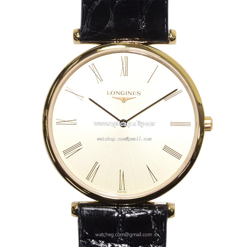 Longines LA GRANDE L4.709.2.31.2 Quartz PVD Gold Gold
