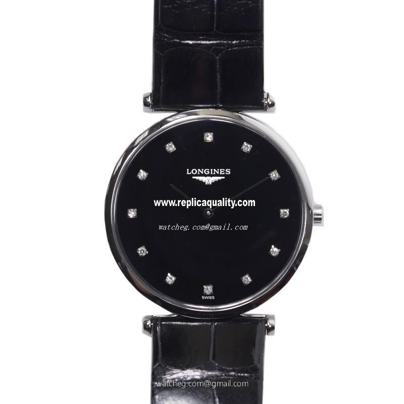 Longines LA GRANDE L4.709.4.58.2 Quartz Stainless Steel Black