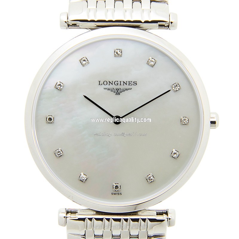 Longines LA GRANDE L4.709.4.87.6 Quartz Stainless Steel Silver & White