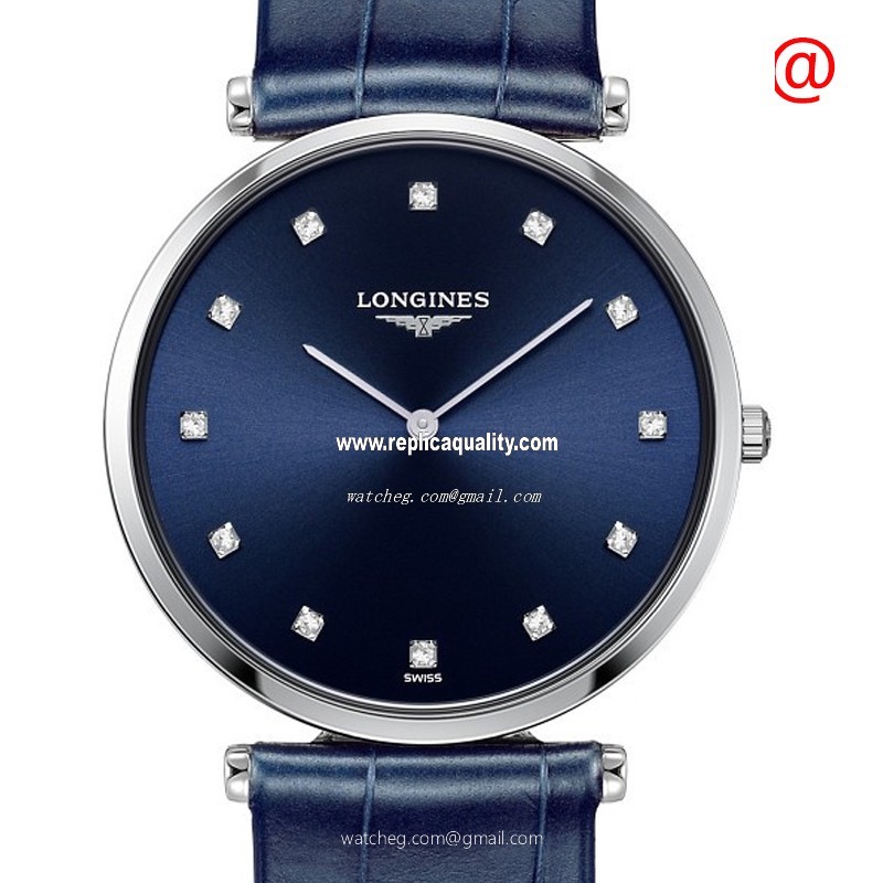 Longines LA GRANDE L4.709.4.97.2 Quartz Stainless Steel Blue 