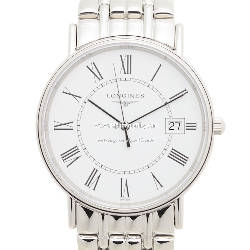 Longines PRESENCE L4.720.4.11.6 Quartz Stainless Steel White