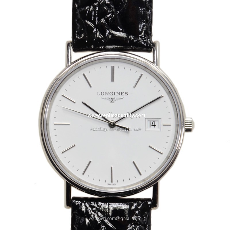 Longines PRESENCE L4.720.4.12.2 Quartz Stainless Steel White