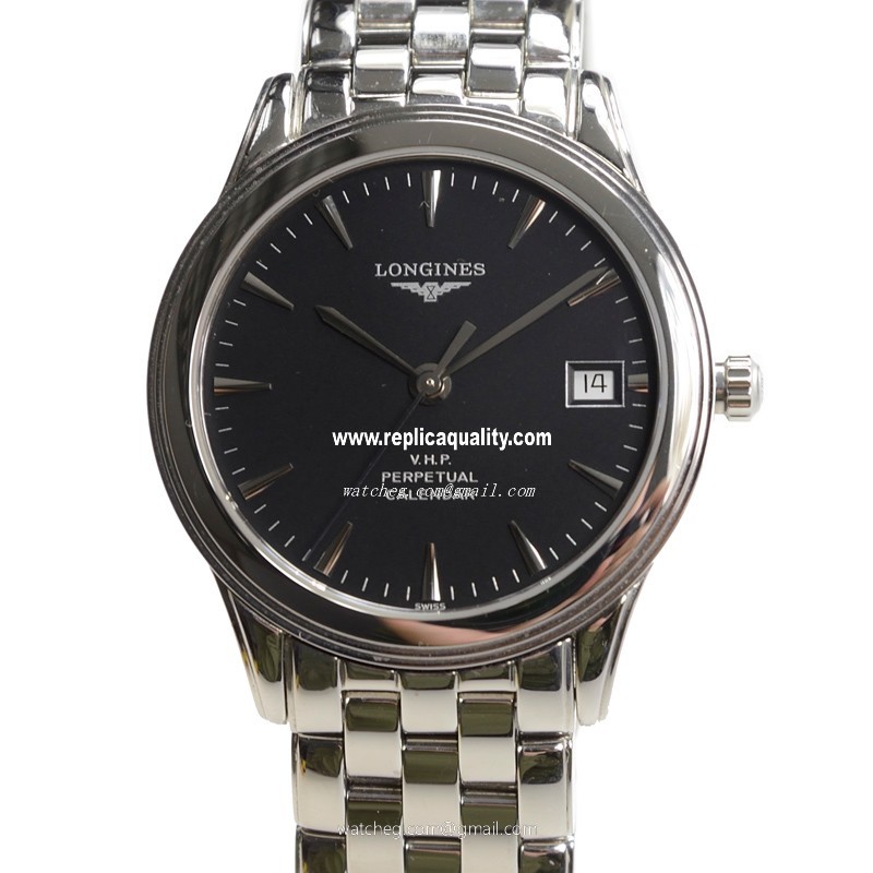 Longines FLAGSHIP L4.722.4.52.6 Quartz Stainless Steel Black