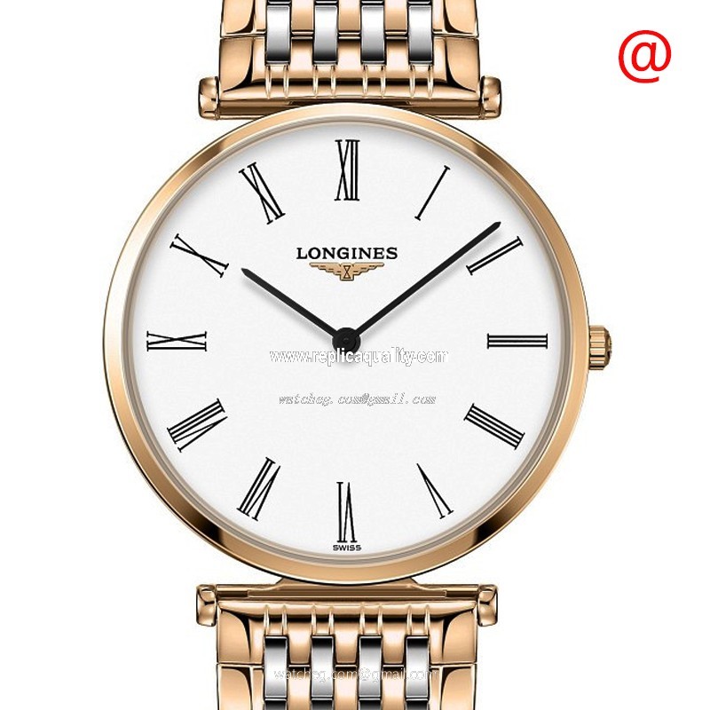 Longines LA GRANDE L4.755.1.92.7 Quartz Gold-Plated & Stainless Steel White