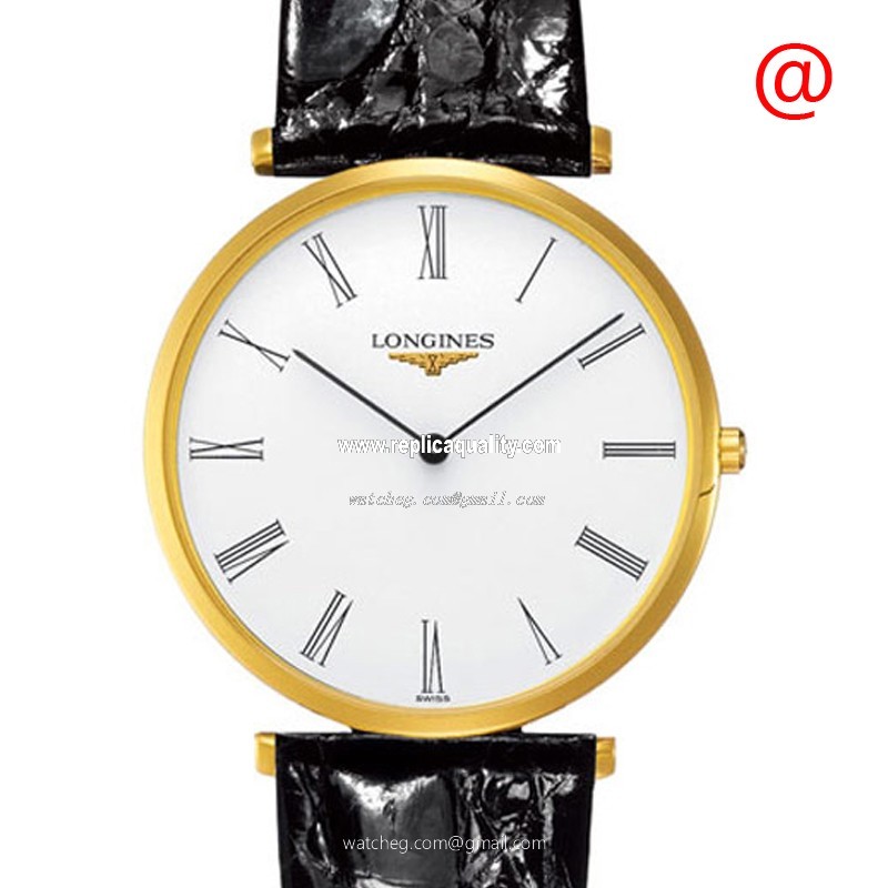 Longines LA GRANDE L4.755.2.11.2 Quartz Gold-Plated & Stainless Steel White