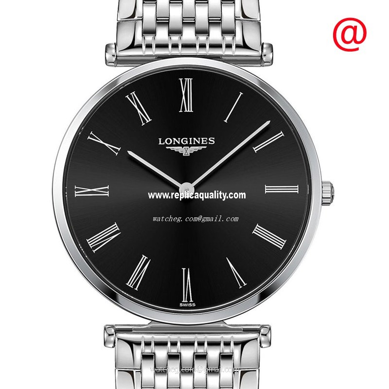 Longines LA GRANDE L4.755.4.51.6 Quartz Stainless Steel Black