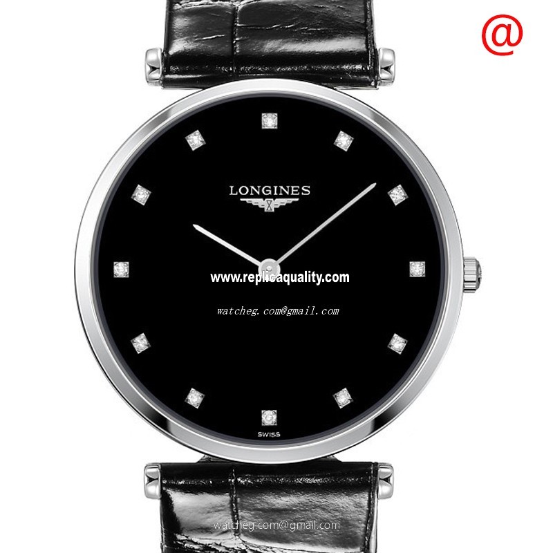 Longines LA GRANDE L4.755.4.58.2 Quartz Stainless Steel Black