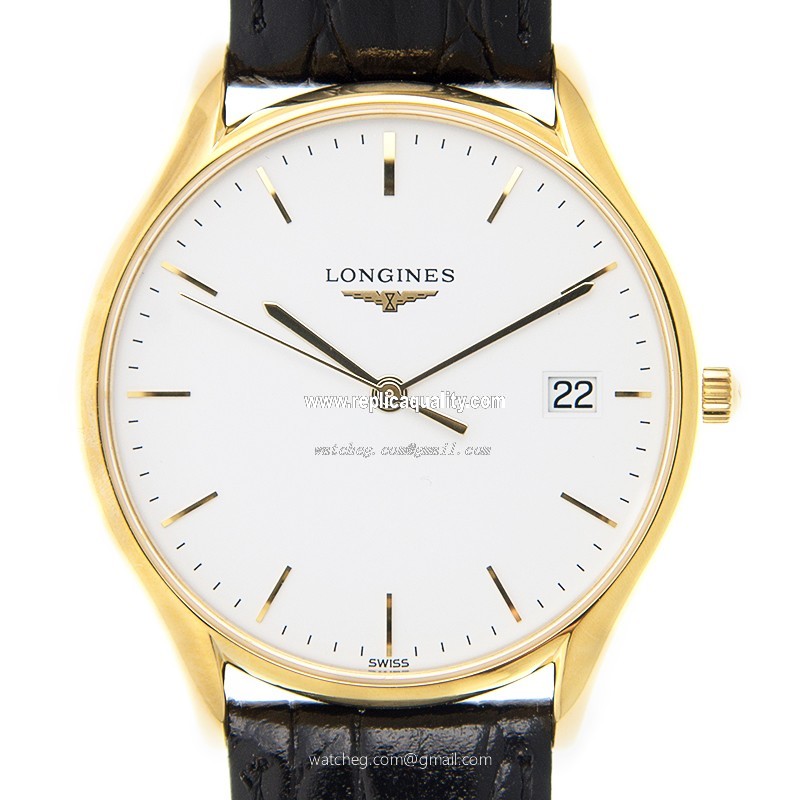 Longines LONGINES LYRE L4.759.2.12.2 Quartz Gold-Plated & Stainless Steel White