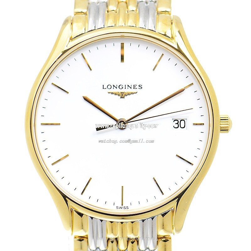 Longines LONGINES LYRE L4.759.2.12.7 Quartz Gold-Plated & Stainless Steel White