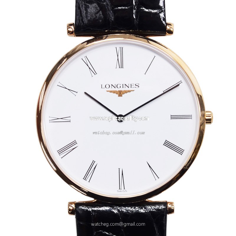 Longines LA GRANDE L4.766.1.11.2 Quartz PVD Gold White