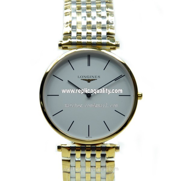 Longines LA GRANDE L4.766.2.12.7 Automatic PVD Gold White