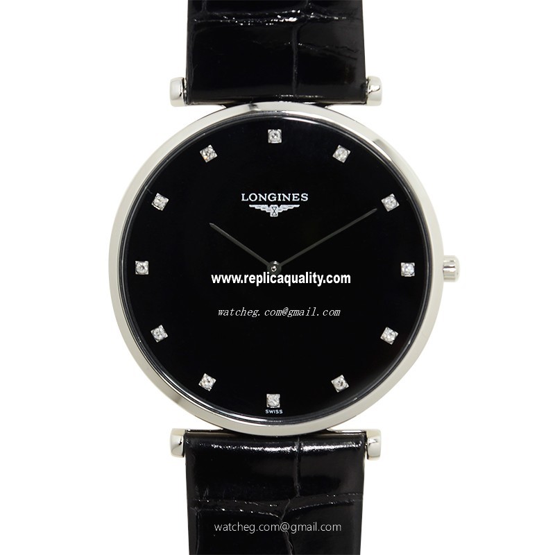 Longines LA GRANDE L4.766.4.58.2 Quartz Stainless Steel Black