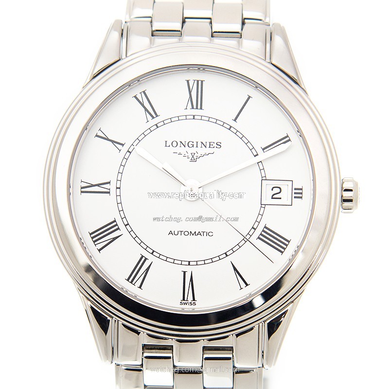 Longines FLAGSHIP L4.774.4.21.6 Automatic Stainless Steel White