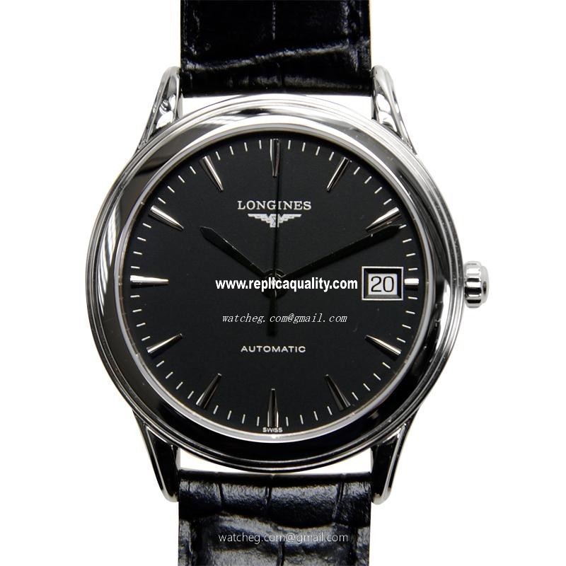Longines FLAGSHIP L4.774.4.52.2 Automatic Stainless Steel Black