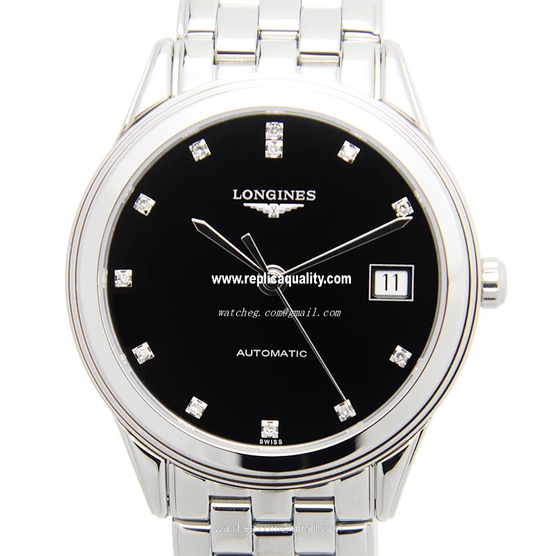 Longines FLAGSHIP L4.774.4.57.6 Automatic Stainless Steel Black