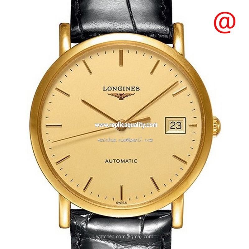 Longines PRESENCE L4.778.6.32.0 Automatic 18kt Yellow Gold Gold