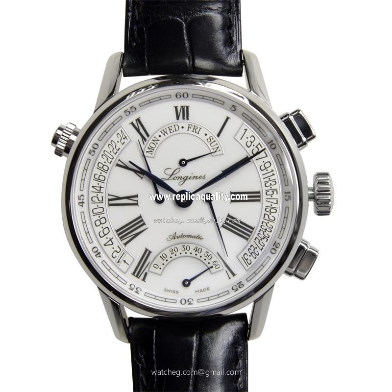 Longines HERITAGE L4.797.4.71.2 Automatic Stainless Steel White