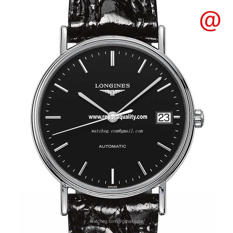 Longines PRESENCE L4.821.4.52.2 Automatic Stainless Steel Black