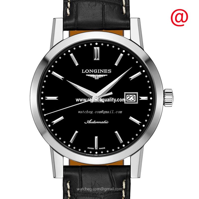 Longines 1832 L4.825.4.52.0 Automatic Stainless Steel Black