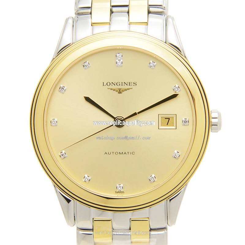 Longines FLAGSHIP L4.874.3.37.7 Automatic Gold-Plated & Stainless Steel Gold
