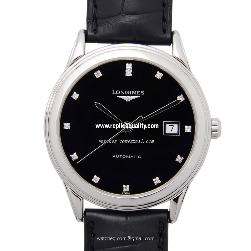Longines FLAGSHIP L4.874.4.57.2 Automatic Stainless Steel Black