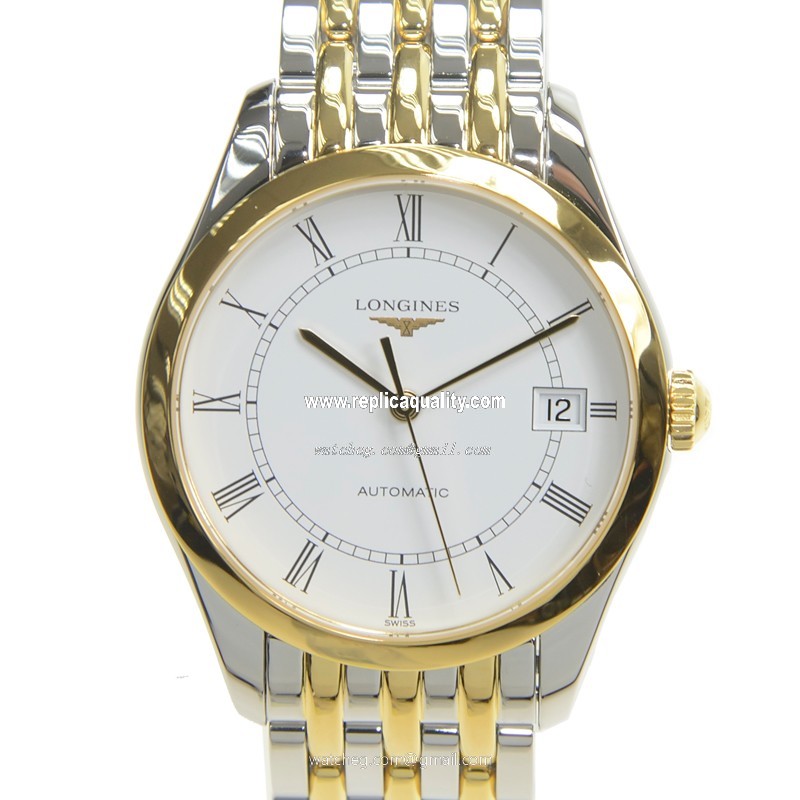 Longines ELEGANT SERIES L4.898.3.11.7 Automatic PVD Gold White
