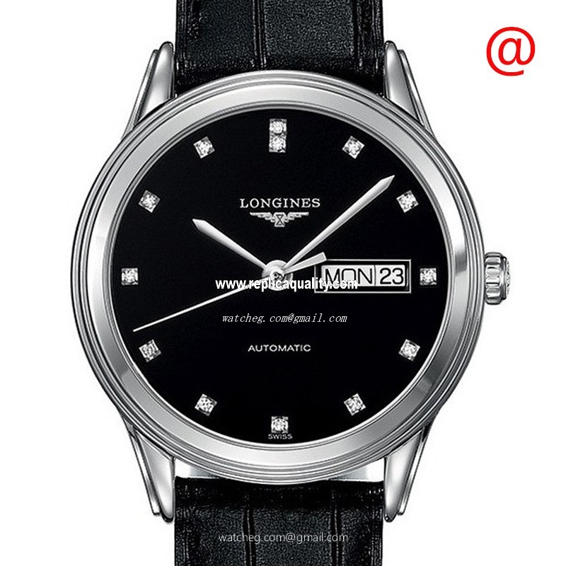 Longines FLAGSHIP L4.899.4.57.2 Automatic Stainless Steel Black