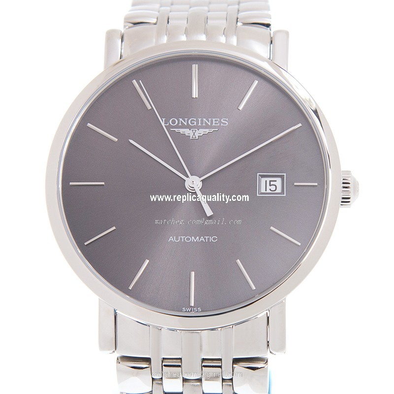 Longines ELEGANT L4.910.4.72.6 Automatic Stainless Steel Gray