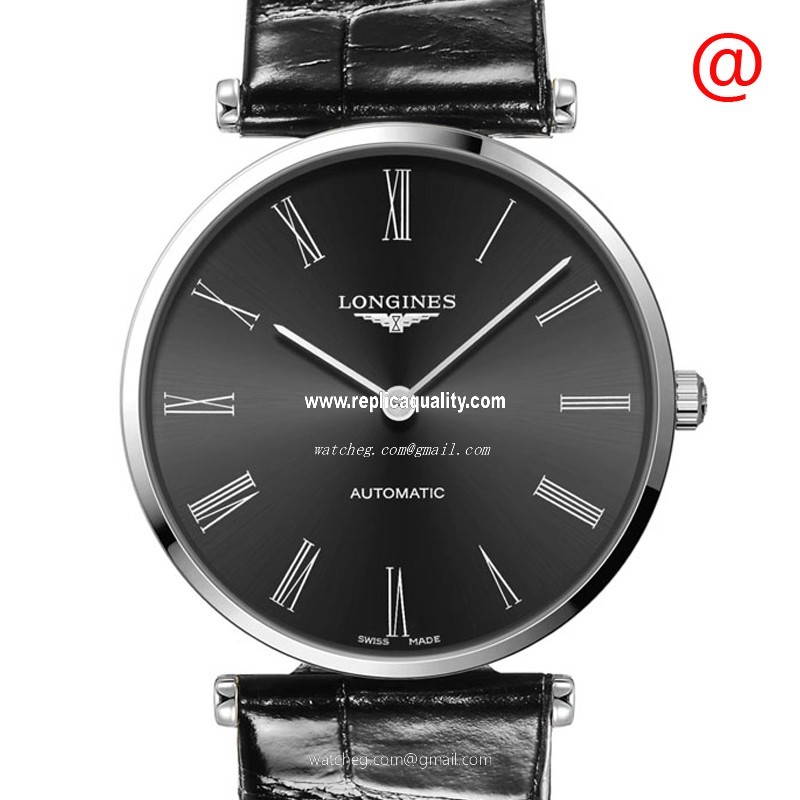 Longines LA GRANDE L4.918.4.51.2 Automatic Stainless Steel Black