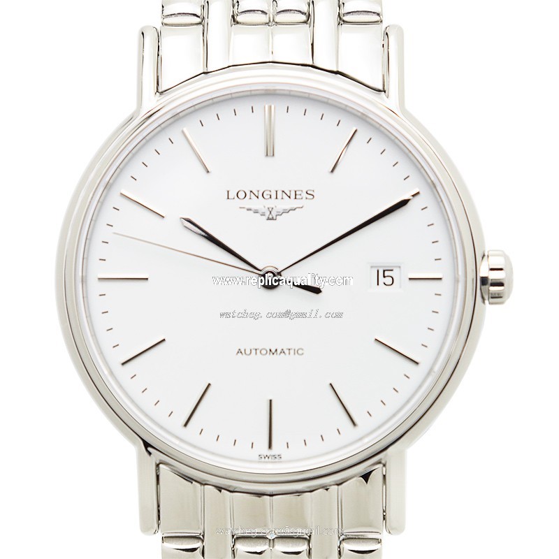 Longines PRESENCE L4.921.4.12.6 Automatic Stainless Steel White