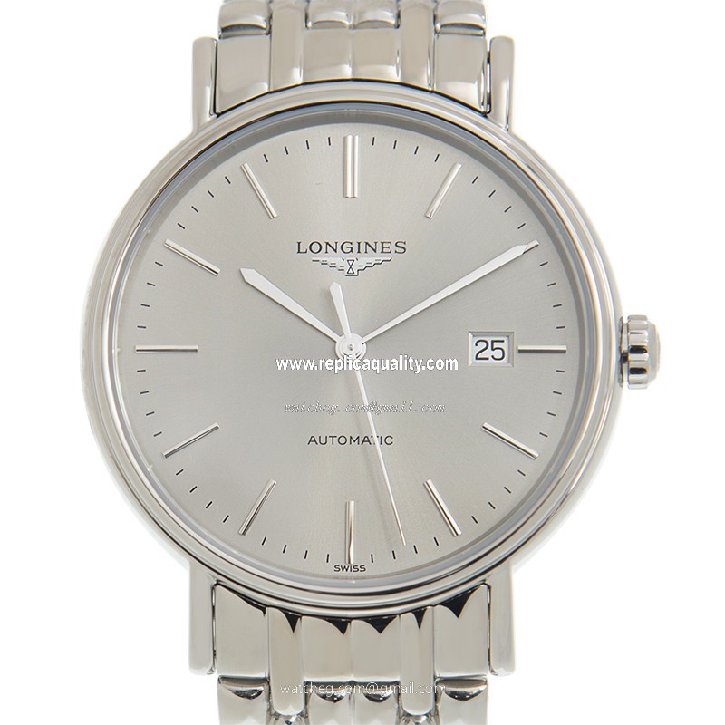 Longines PRESENCE L4.922.4.72.6 Automatic Stainless Steel Gray