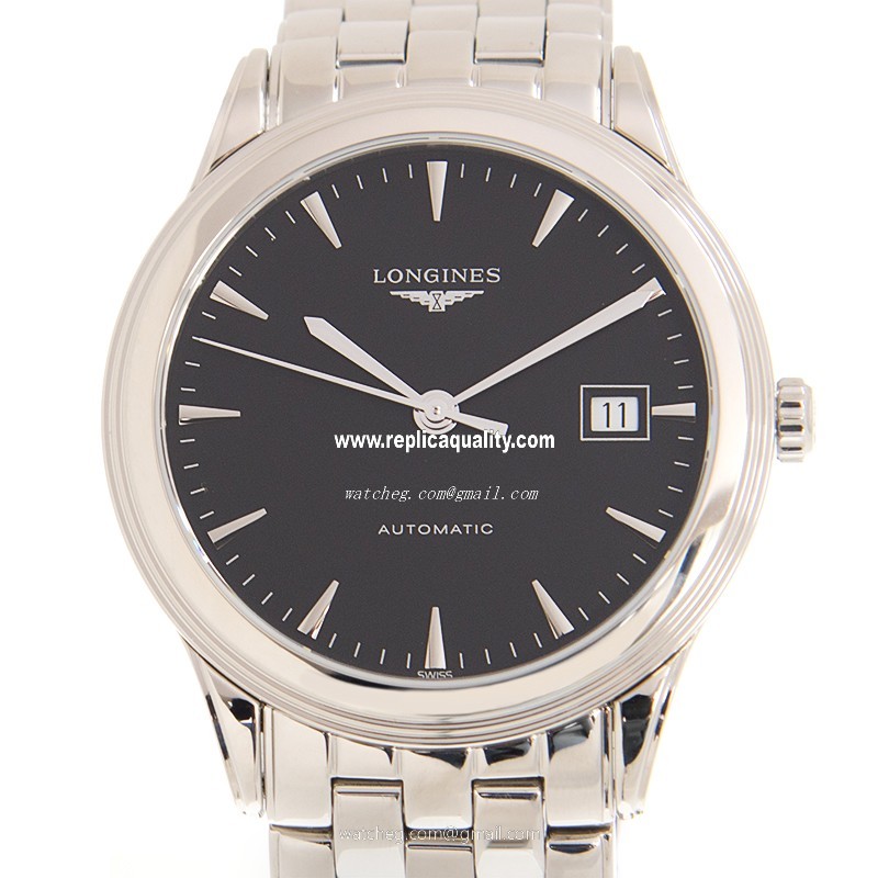 Longines FLAGSHIP L4.974.4.52.6 Automatic Stainless Steel Black