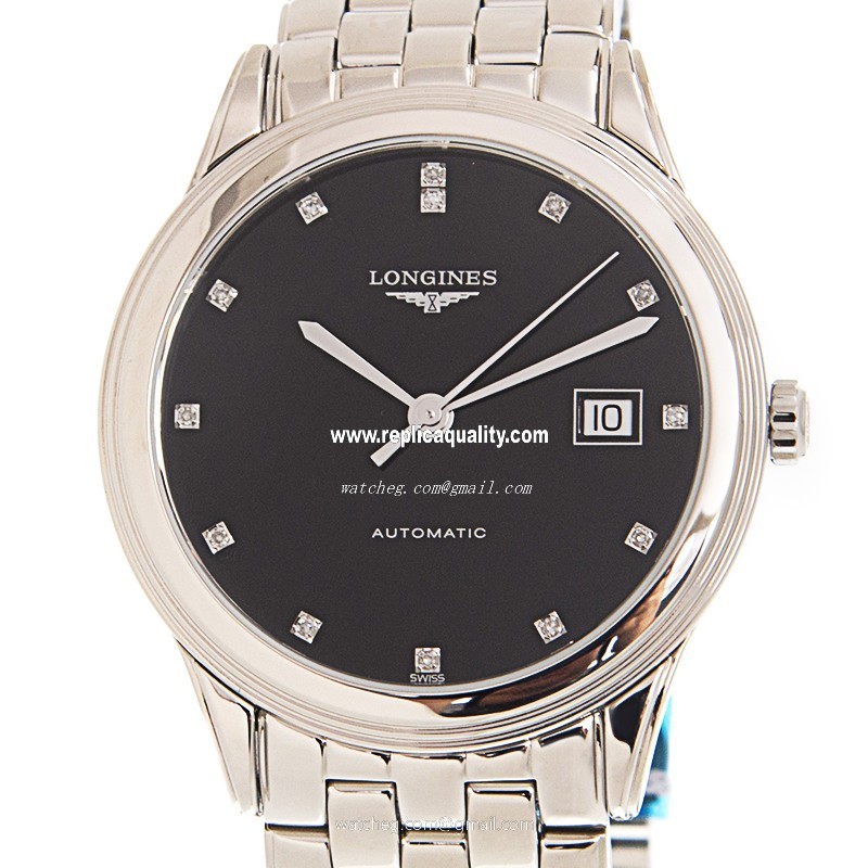 Longines FLAGSHIP L4.974.4.57.6 Automatic Stainless Steel Black