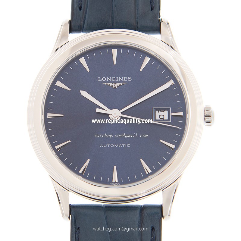 Longines FLAGSHIP L4.974.4.92.2 Automatic Stainless Steel Blue