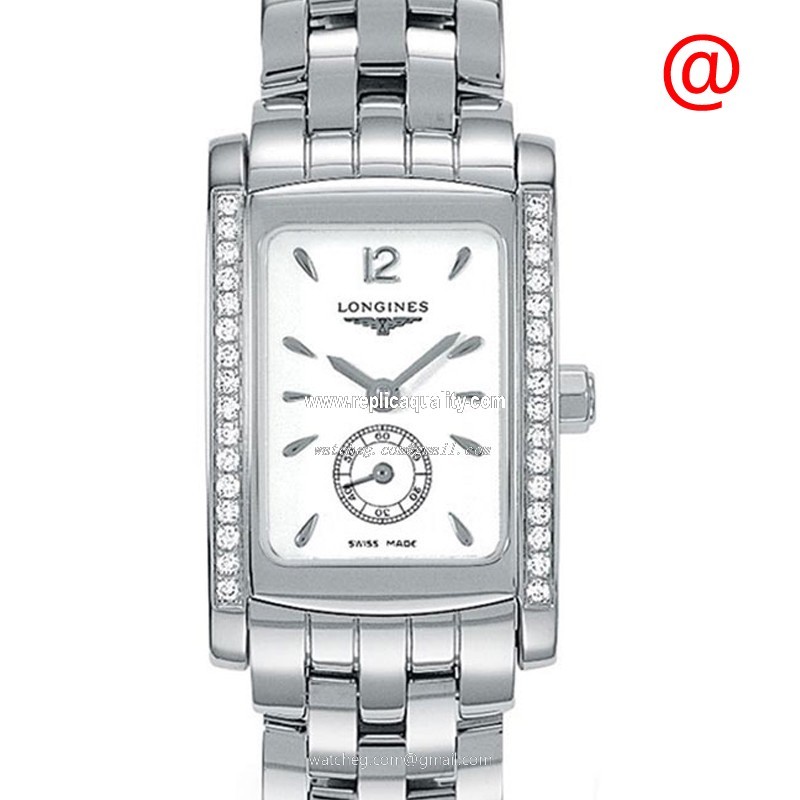 Longines DOLCE VITA L5.155.0.16.6 Quartz Stainless Steel & Diamonds White