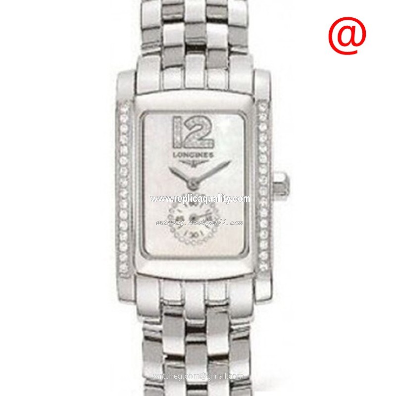 Longines DOLCE VITA L5.155.0.85.6 Quartz Stainless Steel & Diamonds White