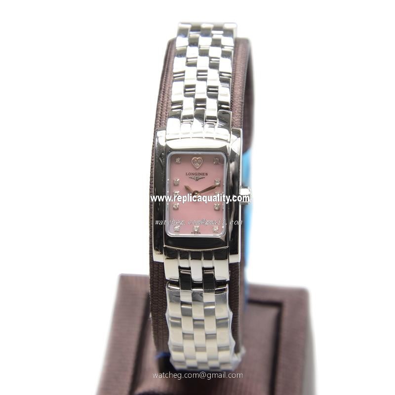 Longines DOLCE VITA L5.158.4.93.6 Quartz Stainless Steel Pink