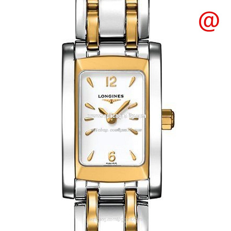 Longines DOLCE VITA L5.158.5.28.7 Quartz 18kt Gold & Steel White