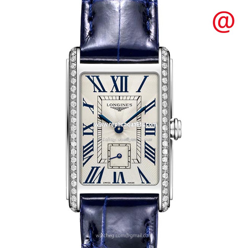 Longines DOLCE VITA L5.255.0.71.7 Quartz Stainless Steel & Diamonds Silver