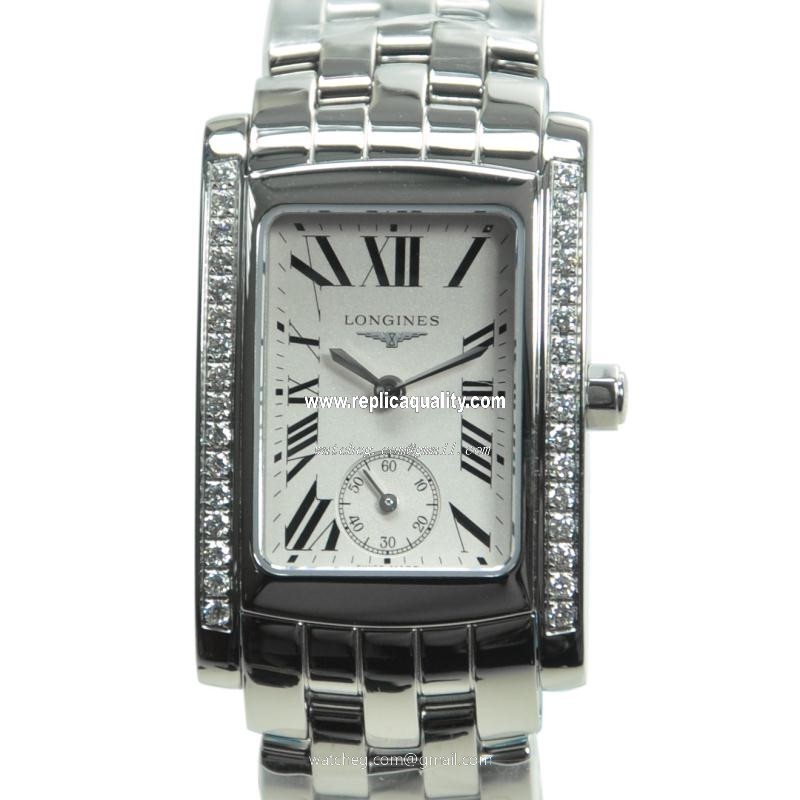 Longines DOLCE VITA L5.502.0.71.6 Quartz Stainless Steel & Diamonds White