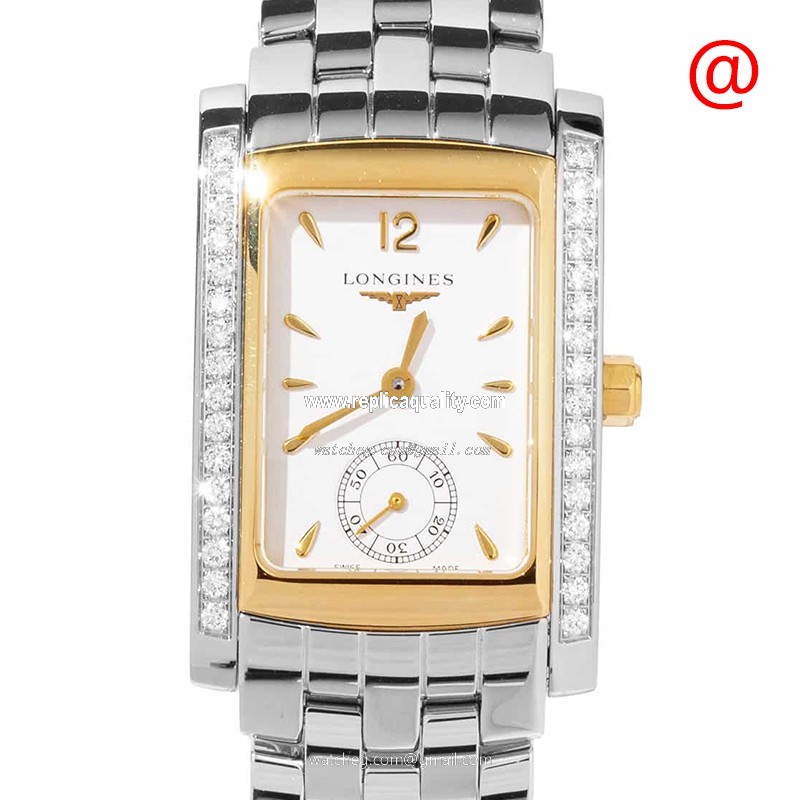 Longines DOLCE VITA L5.502.5.29.6 Quartz 18kt Gold & Diamond & Steel White