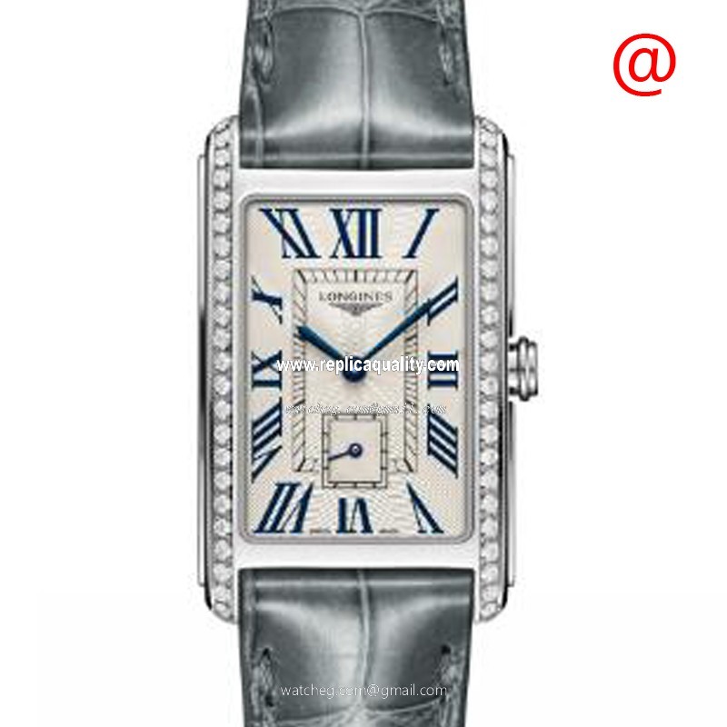 Longines DOLCE VITA L5.512.0.71.3 Quartz Stainless Steel & Diamonds Silver