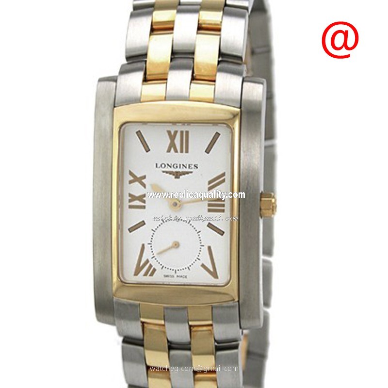 Longines DOLCE VITA L5.670.5.15.8 Quartz 18kt Gold & Steel White
