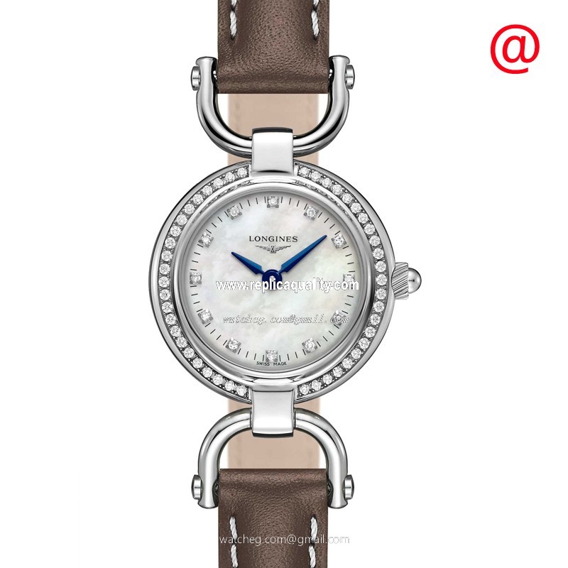 Longines EQUESTRIAN L6.129.0.87.2 Quartz Stainless Steel & Diamonds White