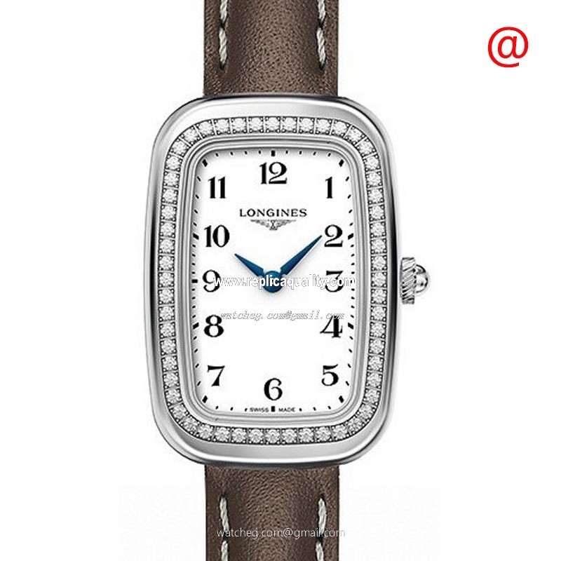 Longines EQUESTRIAN L6.140.0.13.2 Quartz Stainless Steel & Diamonds White