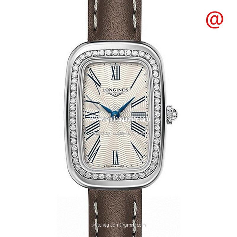 Longines EQUESTRIAN L6.140.0.71.2 Quartz Stainless Steel & Diamonds Silver